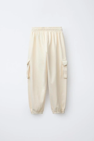 Комплект из толстовки и брюк-джоггеров карго с нашивкой- Заказать в России