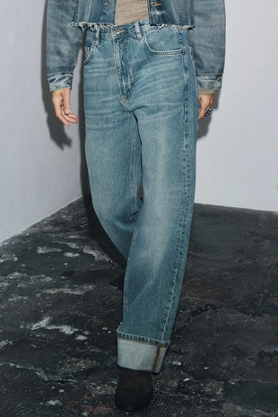 Джинсы BAGGY со средней посадкой — ZW COLLECTION- Заказать в России