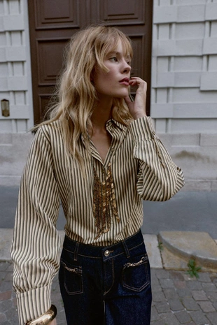 Купить Zara Рубашка в полоску