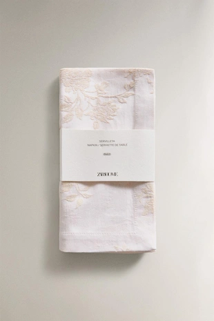 Набор хлопковых салфеток с жаккардовым узором (набор из 2)- Заказать в России