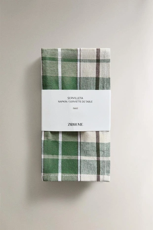 Набор покрывал из хлопка с красивым узором из окрашенной нити (набор из 2)- Заказать в России