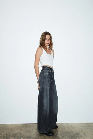 TRF MID-WAIST BOYFRIEND JEANS- Заказать в России