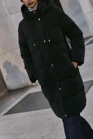 Полудлинный ветрозащитный анорак из прорезиненной ткани- Заказать в России