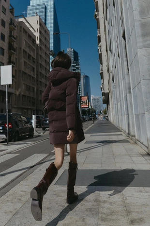 Полудлинный ветрозащитный анорак из прорезиненной ткани