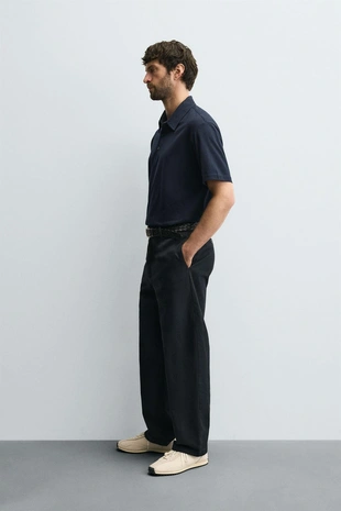 Поло с мерсеризованной отделкой- Заказать в России