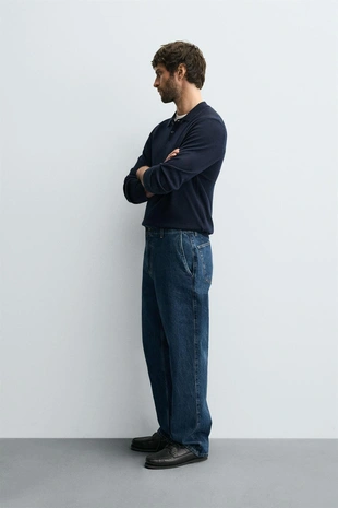 Джинсовые брюки чинос STRAIGHT FIT- Заказать в России