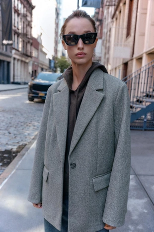 Купить Zara Мягкий блейзер на одной пуговице