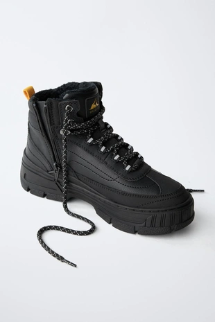 Black | 4106/630/800 - Zara Ботинки-ботильоны в горном стиле