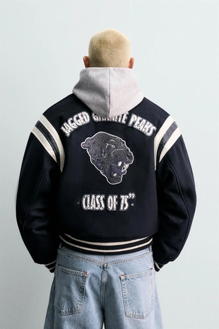 Утепленный бомбер CHAMPION ® X ZARA- Заказать в России