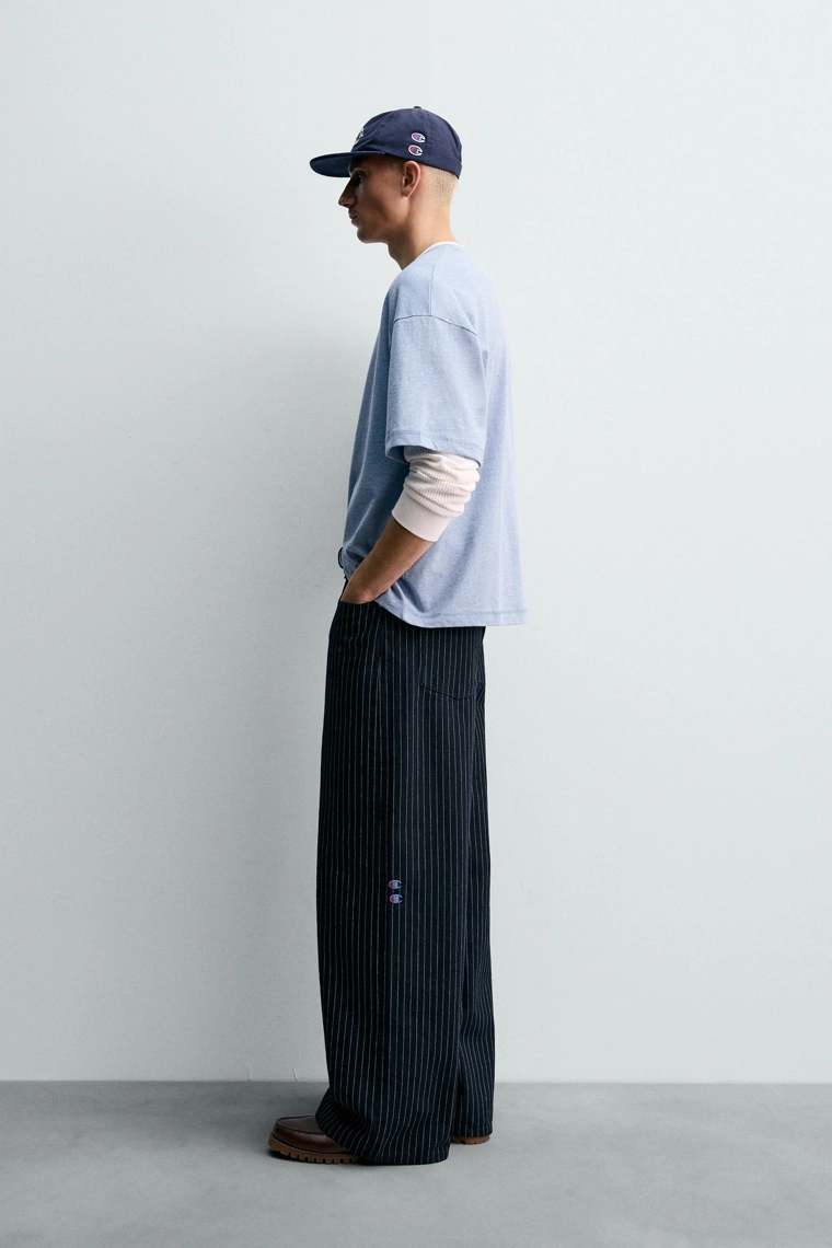 Футболка с нашивками champion ® x zara