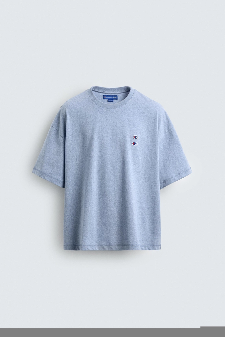 Футболка с нашивками champion ® x zara