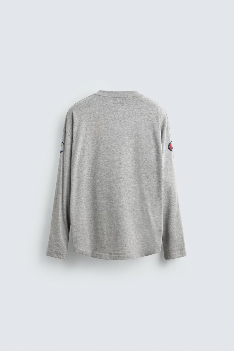 Футболка с принтом champion ® x zara