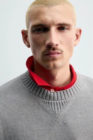 Джемпер в полоску с логотипами CHAMPION ® X ZARA- Заказать в России