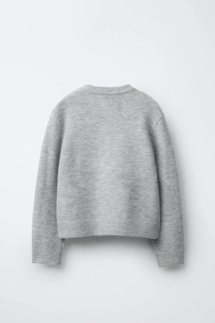 Трикотажный кардиган с нашивками CHAMPION ® X ZARA