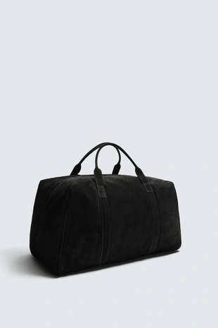 Black | 3146/620/800 - Zara Дорожная кожаная сумка - LIMITED EDITION