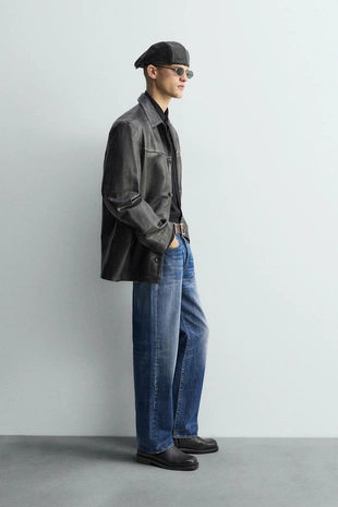 Джинсы прямого кроя длиной до щиколотки - LIMITED EDITION- Заказать в России