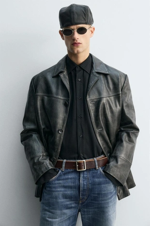 Кожаный ремень LIMITED EDITION- Заказать в России