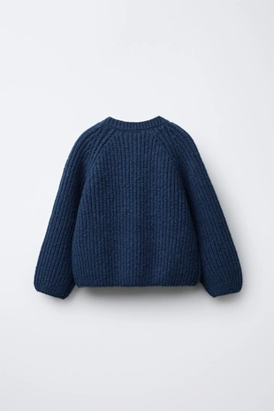 Вязаный кардиган с сердцами- Заказать в России