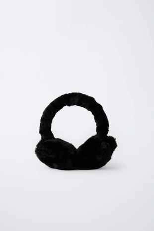 Купить Zara Наушники из искусственного меха «звезда»