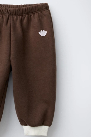 Комплект: толстовка и брюки с контрастными деталями- Заказать в России