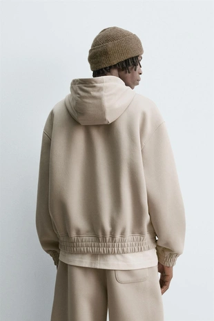 Толстовка из неопрена с капюшоном и молнией- Заказать в России