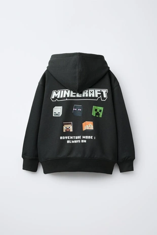 Купить Zara Худи с капюшоном MINECRAFT © MOJANG AB. ™
