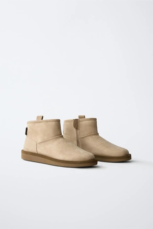 Купить Zara Ботинки с мехом