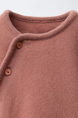 Brick | 5767/599/701 - Zara Футболка с запахом SOFT TOUCH