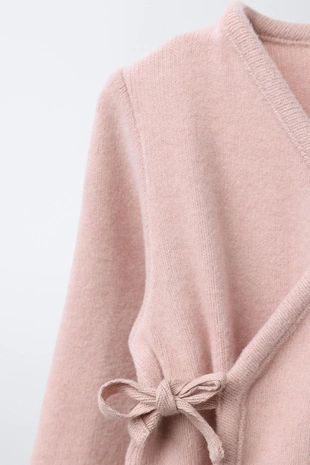 Pink | 5767/589/620 - Zara Комбинезон на запах SOFT TOUCH