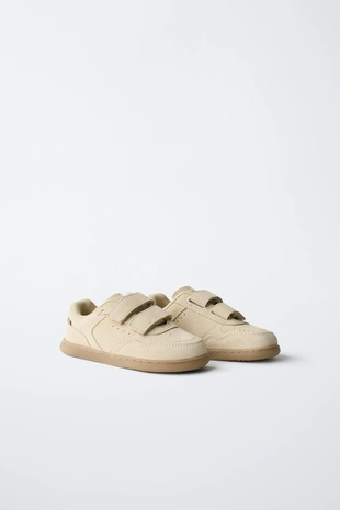 Купить Zara BAREFOOT кожаные туфли с ремешками