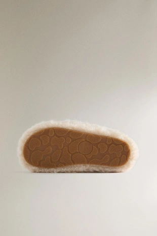 Детские балетки из искусственного меха- Заказать в России