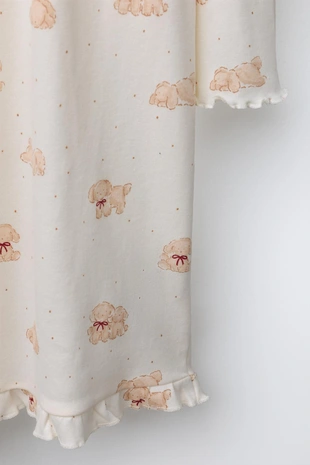 2-6 лет/пижама-ночная рубашка с принтом «собачки»- Заказать в России