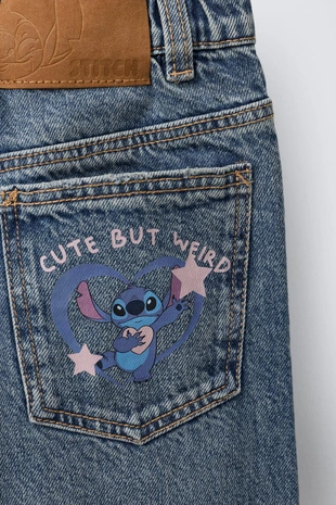 Джинсы WIDE LEG LILO & STITCH © DISNEY- Заказать в России