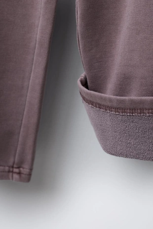 Брюки WIDE LEG с эффектом потертости- Заказать в России