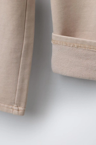 Брюки WIDE LEG с эффектом потертости- Заказать в России