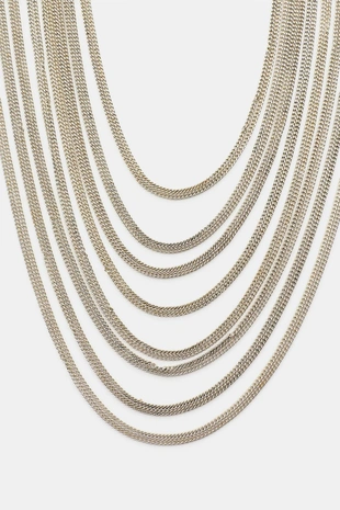 Комбинированный ремень из звеньев и колец- Заказать в России