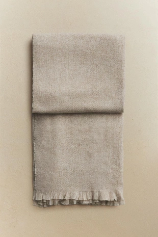 Плед с бахромой- Заказать в России