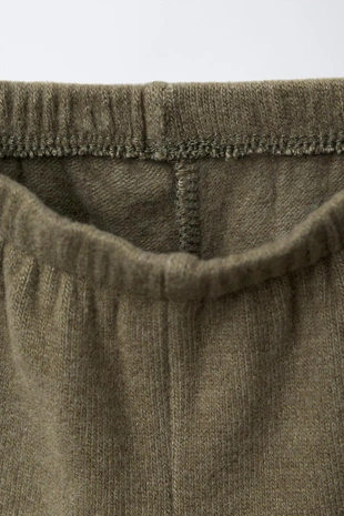 Khaki | 5767/583/505 - Zara Брюки-джоггеры SOFT TOUCH