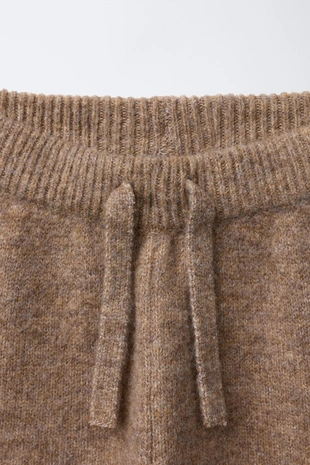 bordeaux/ecru | 2756/654/097 - Zara Трикотажные брюки-джоггеры