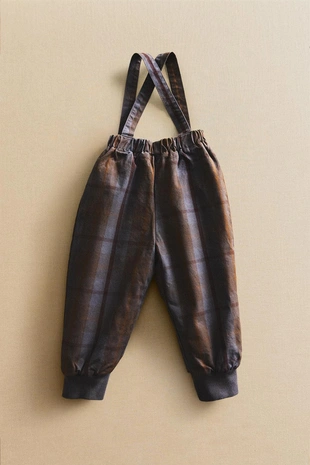 Детские комбинезоны в клетку тартан- Заказать в России