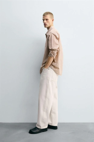 Рубашка в клетку- Заказать в России