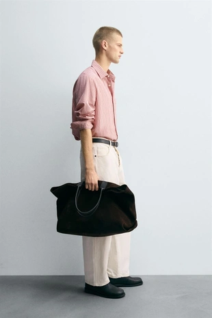 Струящаяся рубашка в полоску- Заказать в России