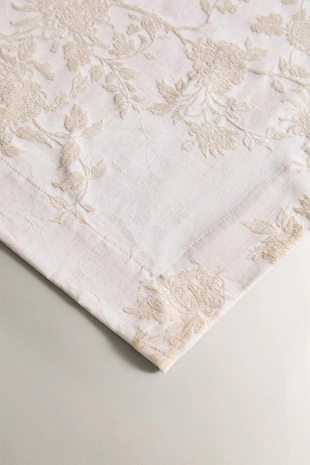 Хлопковый столовый скатерть с жаккардовым узором- Заказать в России