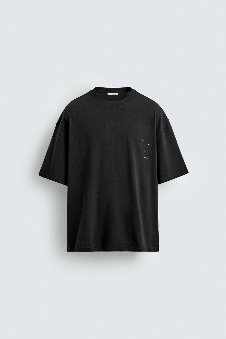 Футболка с принтом кольца