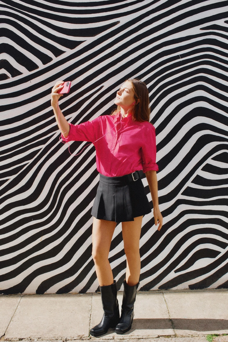 Рубашка из поплина