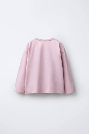 Купить Zara Лонгслив с принтом PRINCESS © DISNEY