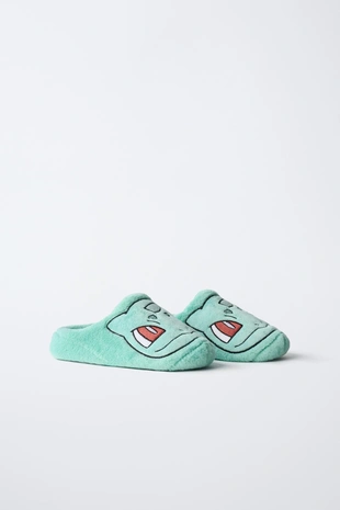 Купить Zara Домашние тапочки BULBASAUR POKéMON ™