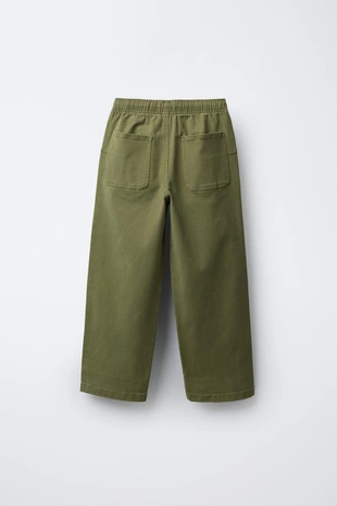 Брюки STRAIGHT с нашивкой- Заказать в России