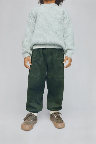 Мягкие брюки-джоггеры- Заказать в России