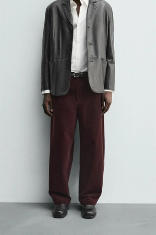 Брюки WIDE FIT с флокированием- Заказать в России